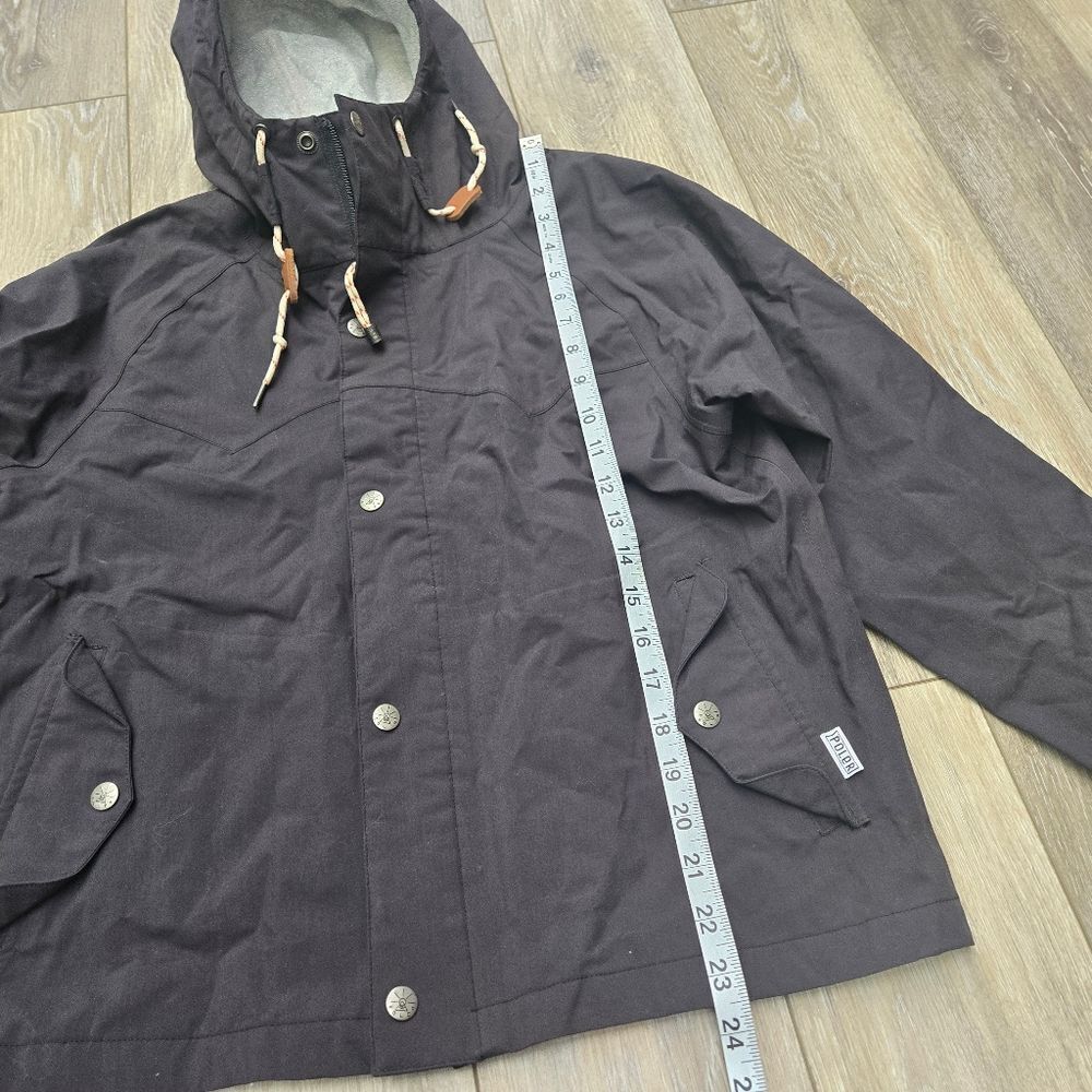 Poler Women's 2.5L BIRCH JACKET Camp Vibes Dark Gray Size Med fall - Picture 10 of 13